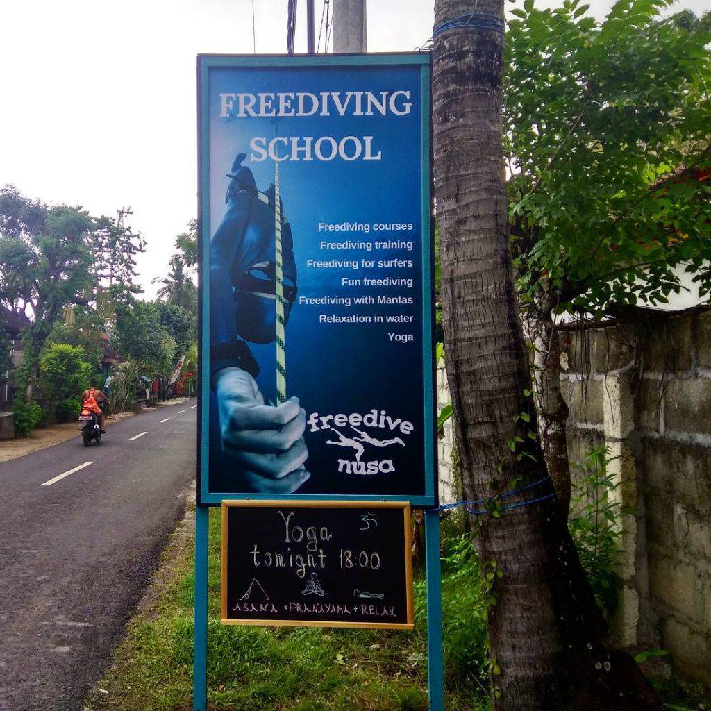 freediving SCHOOL bali