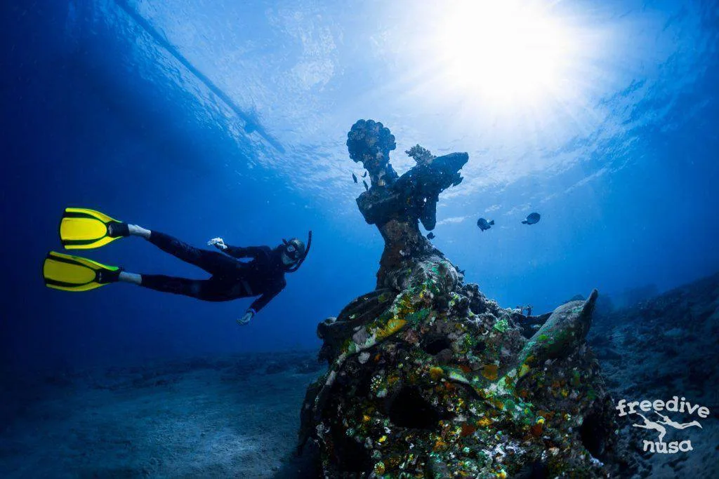 Freediving in Amed