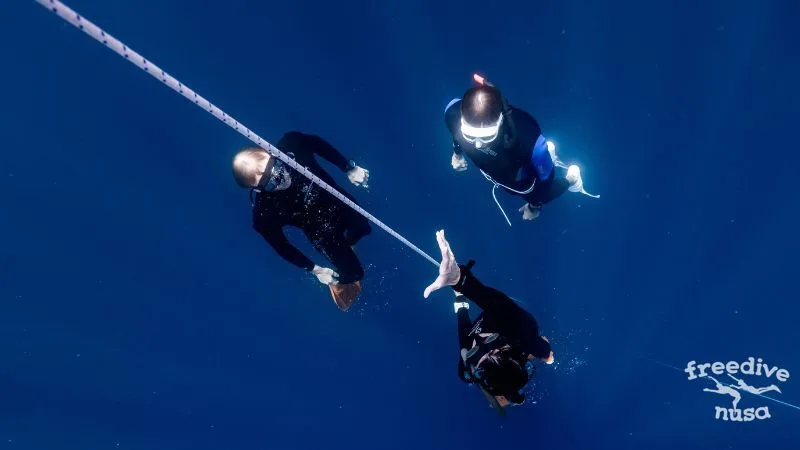 Line diving