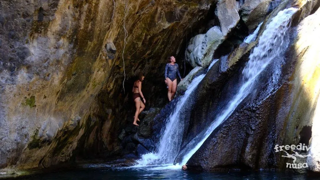 Hidden Waterfall in Alor