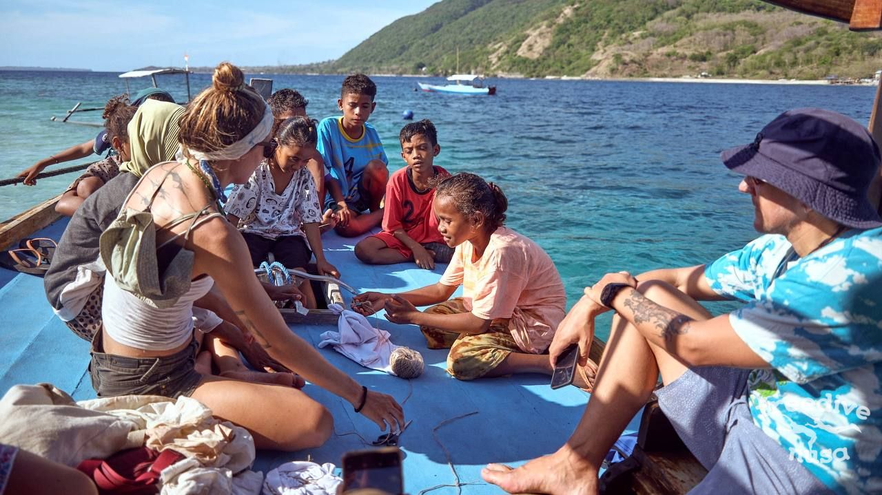 Boat trip Alor Archipelago