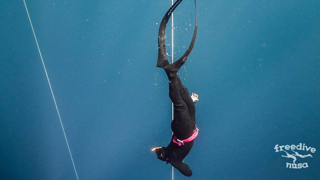 freefall in freediving